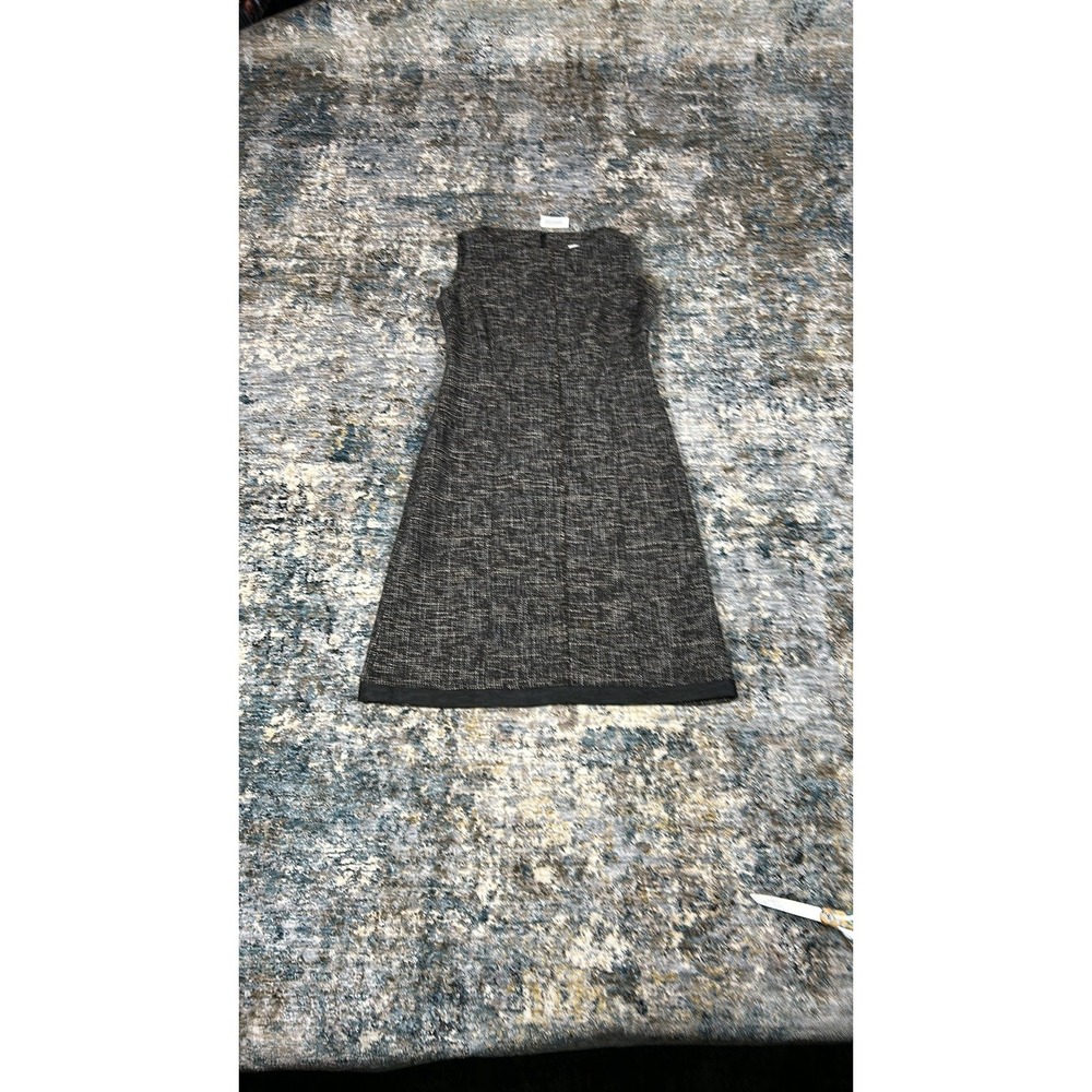 Theory Womens Grey Tweed Sleeveless A-Line Shift Dress Size 2